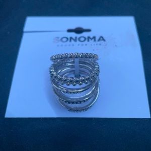 Sonoma 8 piece ring set size 8